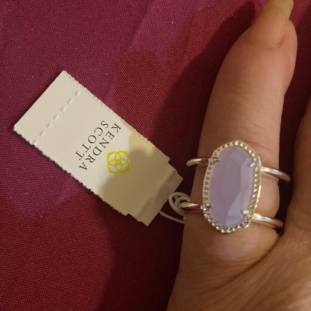 Kendra Scott Elyse Double Banded Ring NWT